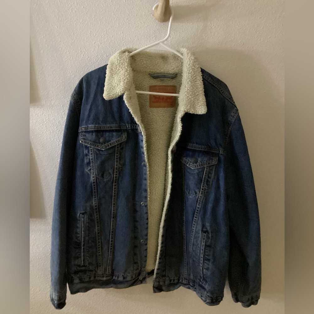 Levi’s Denim Sherpa Jacket